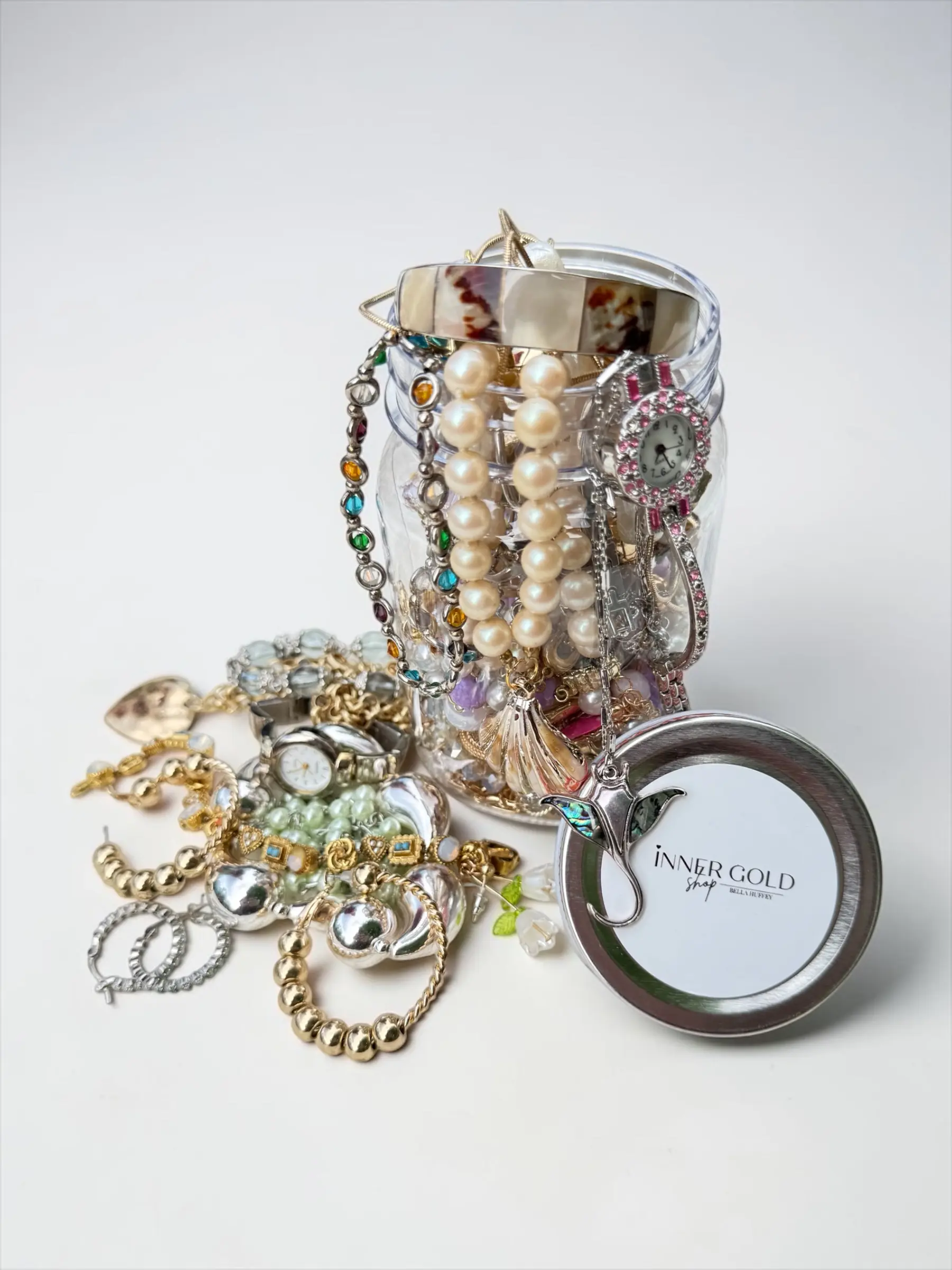 Large Jewelry Jar (16oz)
