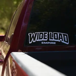 WideLoadEmpire Arched Decal