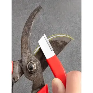 2pcs Precision Edge "Professional Knife Sharpener - Tungsten and Diamond Ceramic Sharpener, Suitable for All Blades, Including Garden Scissors