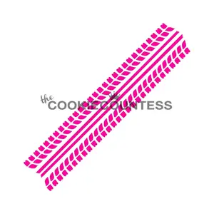 TIRE TRACKS STENCIL