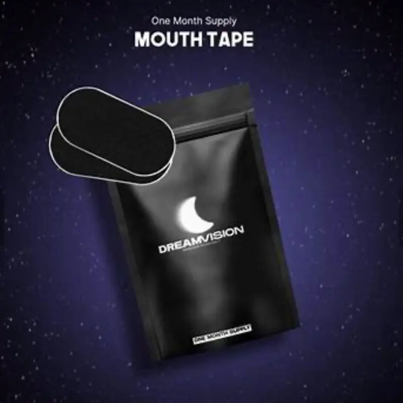DreamVision Mouth Tape - One Month Supply - Black Packaging - Product Title as Given