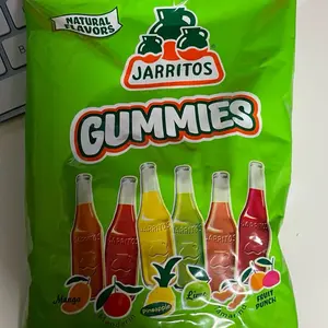 2 Pack Jarritos Gummies Sweet and Sour Flavors- Gummy Gum Natural Flavored Snack