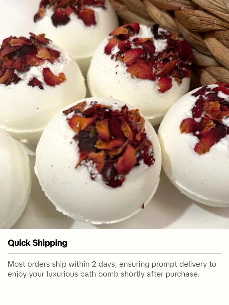 Rose Bath Bomb, Pick your Scent, Natural Bath Bomb, Fragrance, Aroma Shower, Rose Flowers, Fizzer, Skin Care, Body Care