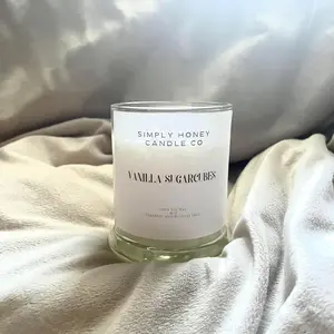 Vanilla sugar cubes Candle