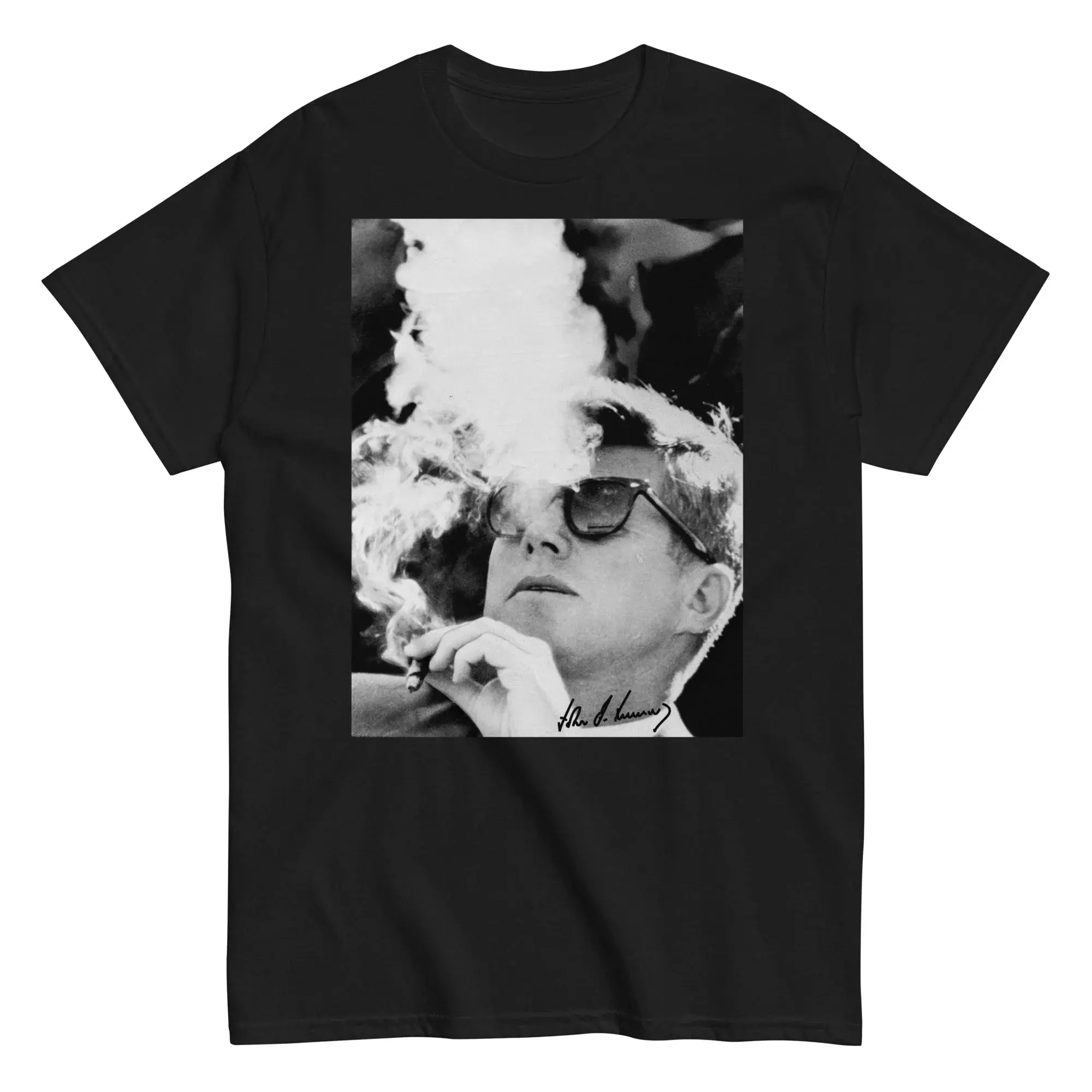 JFK Smoke Graphic T-Shirt