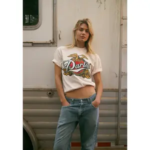 Darlin' Short Sleeve - Creme