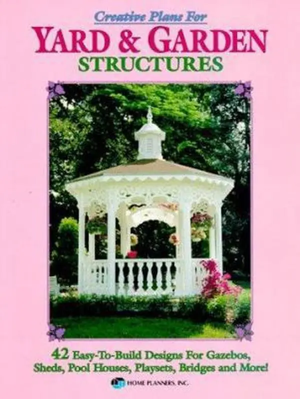 USED Book - Creative Plans for Yard and Garden Structures: 42 Easy-To-Build Designs for Gazebos, Sheds, Pool Houses, Playsets, Bridges and More! by Connie Brown (Paperback) - english