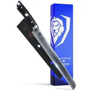 Serrated Bread Knife 10" | Gladiator Series | NSF Certified | Dalstrong ©