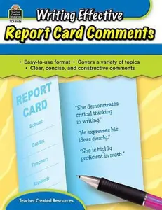 USED-Writing Effective Report Card Comments by Crane, Kathleen (Paperback)