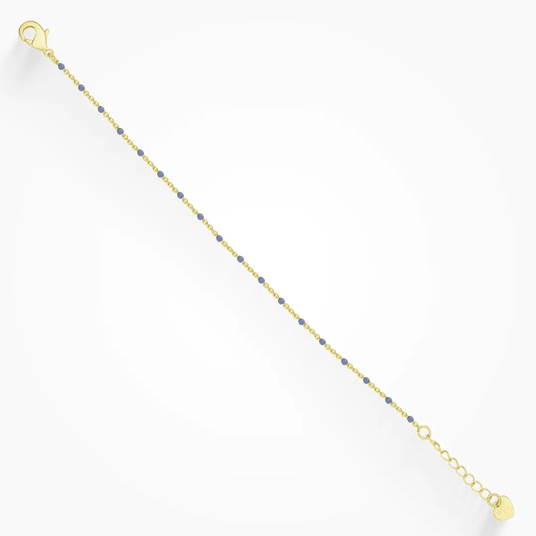 EVRY JEWELS Gold or Silver Plated Women's Hypoallergenic Tulum Bracelet