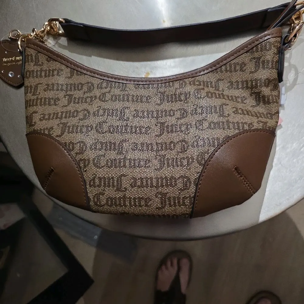 Juicy Couture Exclusive Geniune Viral Bag with "1" and "2" Pattern Design @glos.vibe @stayfadedbrand #stayfaded #stayfadedbrand