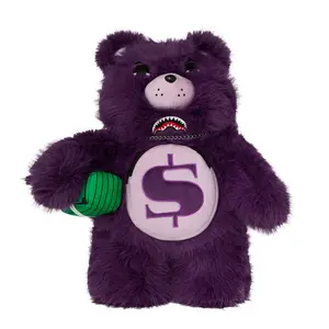 Sprayground - Fur Cray Purple MoneyBear Backpack