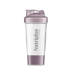Nutriplus Lily Shaker - Sleek Design for Easy Handling & Sturdy Build for Reliable Mixing - Ideal for On-the-Go Use