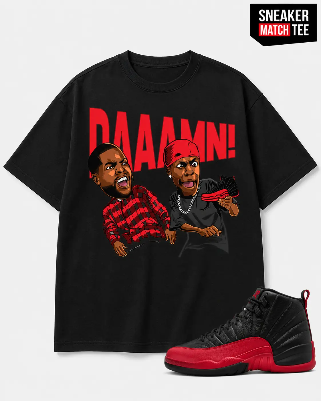Men's Oversized Retro Streetwear Short-Sleeve Cotton T-Shirt - Aesthetic Graphic Tee with Cartoon Basketball Print, Loose Relaxed Fit for Menswear Cargo Pants or Jeans Matching
