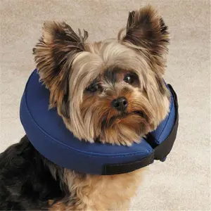 Total Pet Health  Inflatable Collar Med Blue