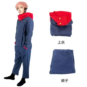 2026 Anime Kostuums Jujutsu Kaisen Itadori Yuji Cosplay Kostuum Kugisaki Nobara Fushiguro Megumi Uniform Op Maat Geaccepteerd