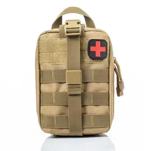 2025TacticalCyclingRoadFirstAidAccessoriesWaistBagMedicalScissorsBandageStorageAntibacterialMedicalBagMilitaryEnthusiastCamouflageBag