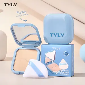 Long-Lasting Waterproof Compact Powder, Face Pressed Powder, Natural Makeup, Oil Control, Portable, Suitable for Basic Use, Perfect Gift Choice