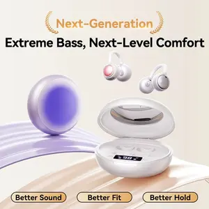 M156 Open Ear Bluetooth Earbuds Hi-Fi Sound Non-Slip Comfort Fit for Sports Office Daily Next-Generation Extreme Bass Better Sound