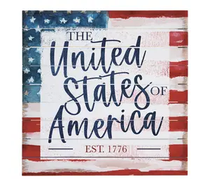 Sincere Surroundings 14" United States Flag Perfect Pallet