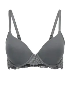 Teagan Dark Gray 2 Plus Bra