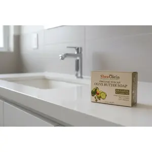 Natural Soap Shea Olein Organic Tuscan Olive Butter Soap 5 oz 6 Bars