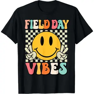 Field Day Vibes Funny For Teacher Happy Field Day 2026 T-Shirt