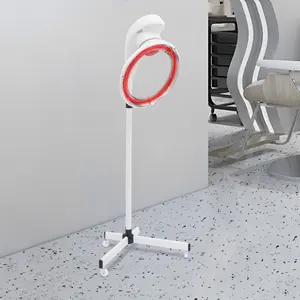 Floor-Standing Infrared Hair Dryer 110V, 950W Features LCD Display 0-60 Minute Timer - Ideal for Salons / Beauty Parlors (Drying, Cold Perming, Oil Treatments, Hair Coloring) chafing  dish  buffet  set