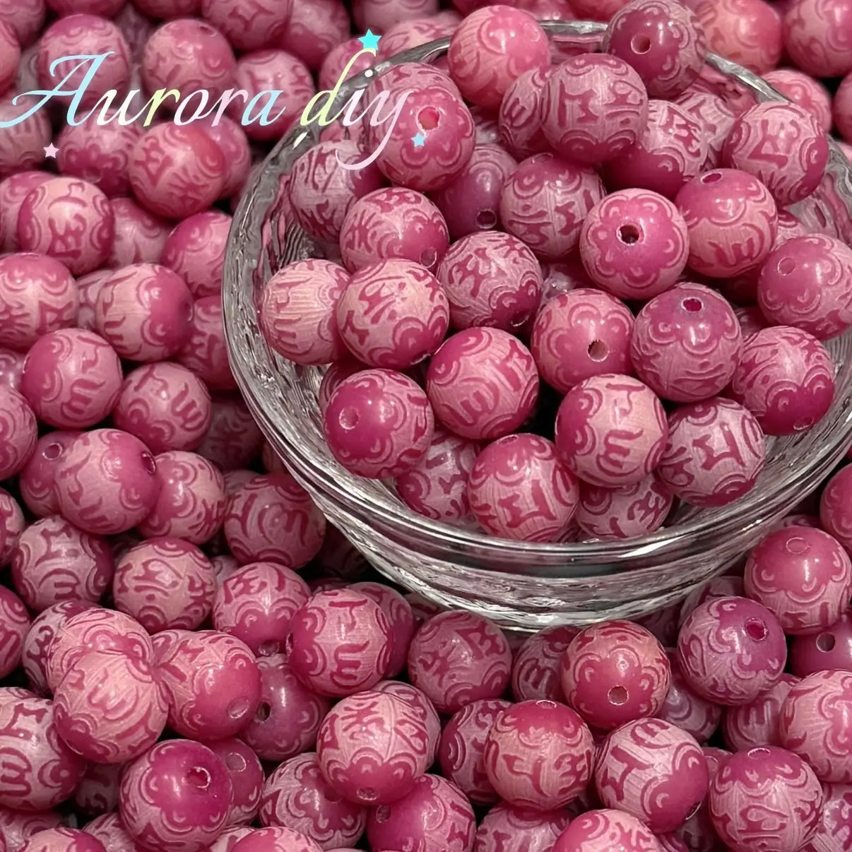 B-Engraved 6 words Bodhi beads B-Engraved 6 words Bodhi beads