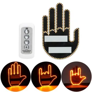 Car gesture lights, rear windshield LED decorative lights, gesture interactive lights, fun gesture lights, decorative atmosphere lights, Boujee car accessories