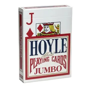 Hoyle® Playing Cards – Shell Back Design - Jumbo Index - Red & Blue Poker Cards