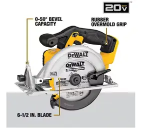DEWALT  Sierra circular estilo Sidewinder 6,5 pulg.
