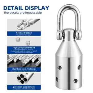 Cable Puller Tool, Strong Cable Pulling Device for Efficient Installation, Durable Construction for Various Applications