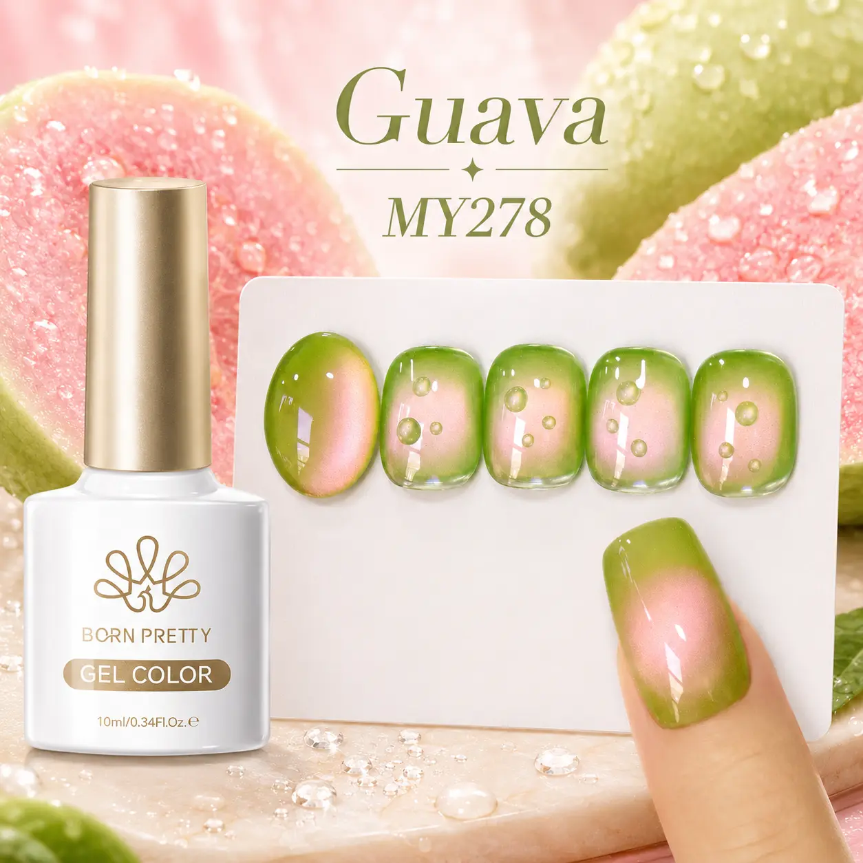 Magnetic Cat Eye Gel Polish Set | Water Glow Shimmer Nail Gel salon-quality art diy art gel