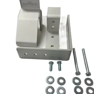 Gate Ace Support & Stop System - Anti Gate Sagging, Anodized Aluminum, Slide Adjustment, Universal Mounting, Patent Pending, Easy Installation