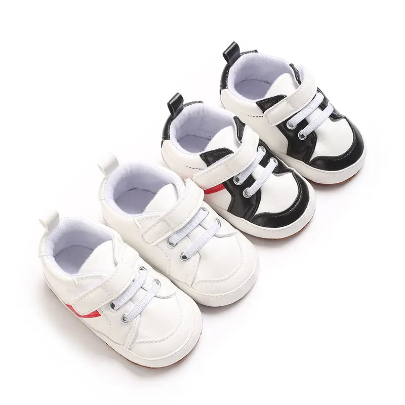 Unisex High-Top Baby Sneakers, All-Season Star Print Lace-up First Walkers with Soft Sole for Newborns 0-12 Months, Newborn Baby Stuff, All Seasons Wear, First Walking Shoes
