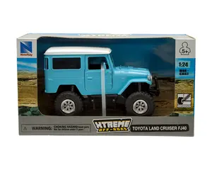 New Ray 1:24 Toyota Land Cruiser FJ40 Light Blue