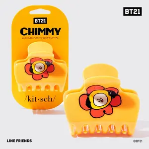 BT21 meets Kitsch Recycled Plastic Puffy Claw Clip 1pc - CHIMMY