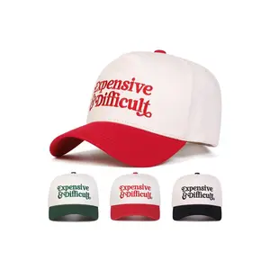 Letter Embroidery Trucker Hat, Casual Outdoor Sports Hat for Men & Women, Fashion Accessories for Daily Wear