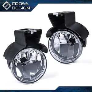 CROSSDESIGN FIT FOR 1997-2000 DODGE DAKOTA 1998-2000 DODGE DURANGO FOG LAMP LIGHTS W/ BULB