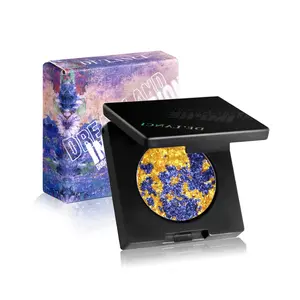 De'lanci Duochrome Eyeshadow Palette - 16 Unique Shades, High Coverage, Zero Fallout, Energy Boosted Makeup, Perfect for Bold Looks & All-Day Drama - Setting