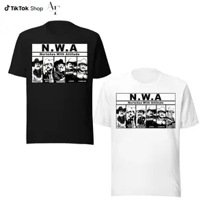 NWA T-Shirt, Nortenos With Attitude, Hip Hop Streetwear style, Mexican Country Music, NWA Merch