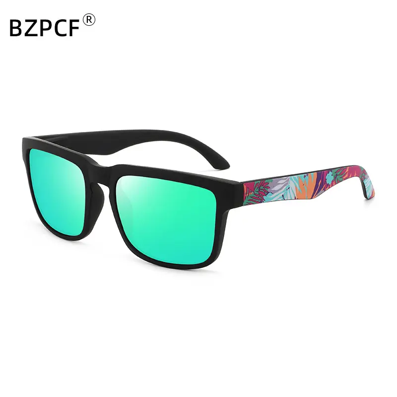 Black frame green film