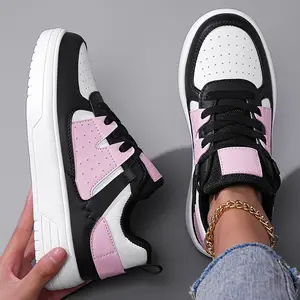 Women's shoes Closed Runner TrainerSports Shoes Training AthleticFootwear Boy Walking Shoes workoutwhite sneakers Pink Running