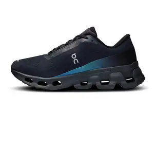 New! On Women Cloudspark Running Shoes, Black & Berry