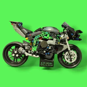 Technic Ninja H2r Display Stand for Model 42170, Home Decor Accessory, Showcase Base, Add Personality to Your Indoor Space