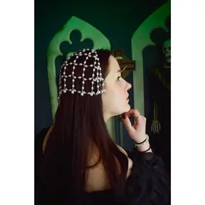 Dewdrops Pearl Hair Chain