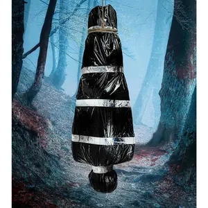 5ft Hanging Corpse Dead Victim Props Halloween Decorations, Haunted Creepy House Halloween Decor,Scary Halloween Decorations Outdoor Clearance, Outdoor Halloween Inflatables Yard Decorations
