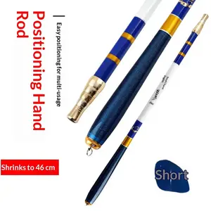 Four-Position Ultra-Short Rod, High Carbon Fiber Telescopic Fishing Rod, Portable Outdoor Fishing Gear, Universal Use, Lightweight Design