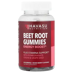 Havasu Nutrition Beet Root Gummies, Mixed Berry, 60 Gummies